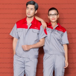 東風日產(chǎn)短袖工作服 汽車4S店夏季工裝 JL-QX019