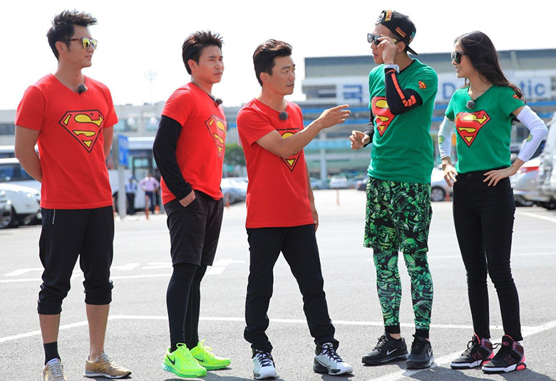 跑男來(lái)了，超人T恤衫定制